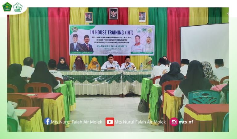 Implementasi Kurikulum Berbasis Cinta (KBC) dan Deep Learning di MA dan MTs Nurul Falah Airmolek